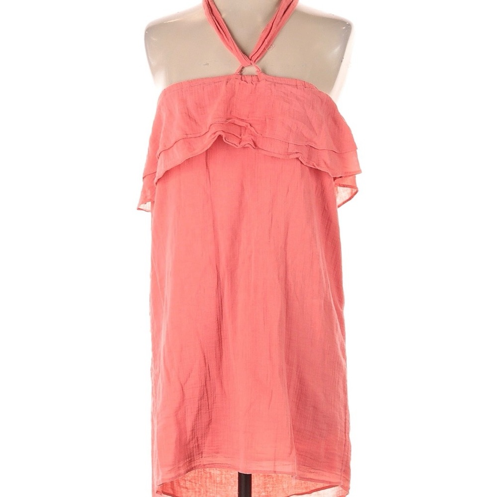 J. Crew Pink Halter Mini Dress